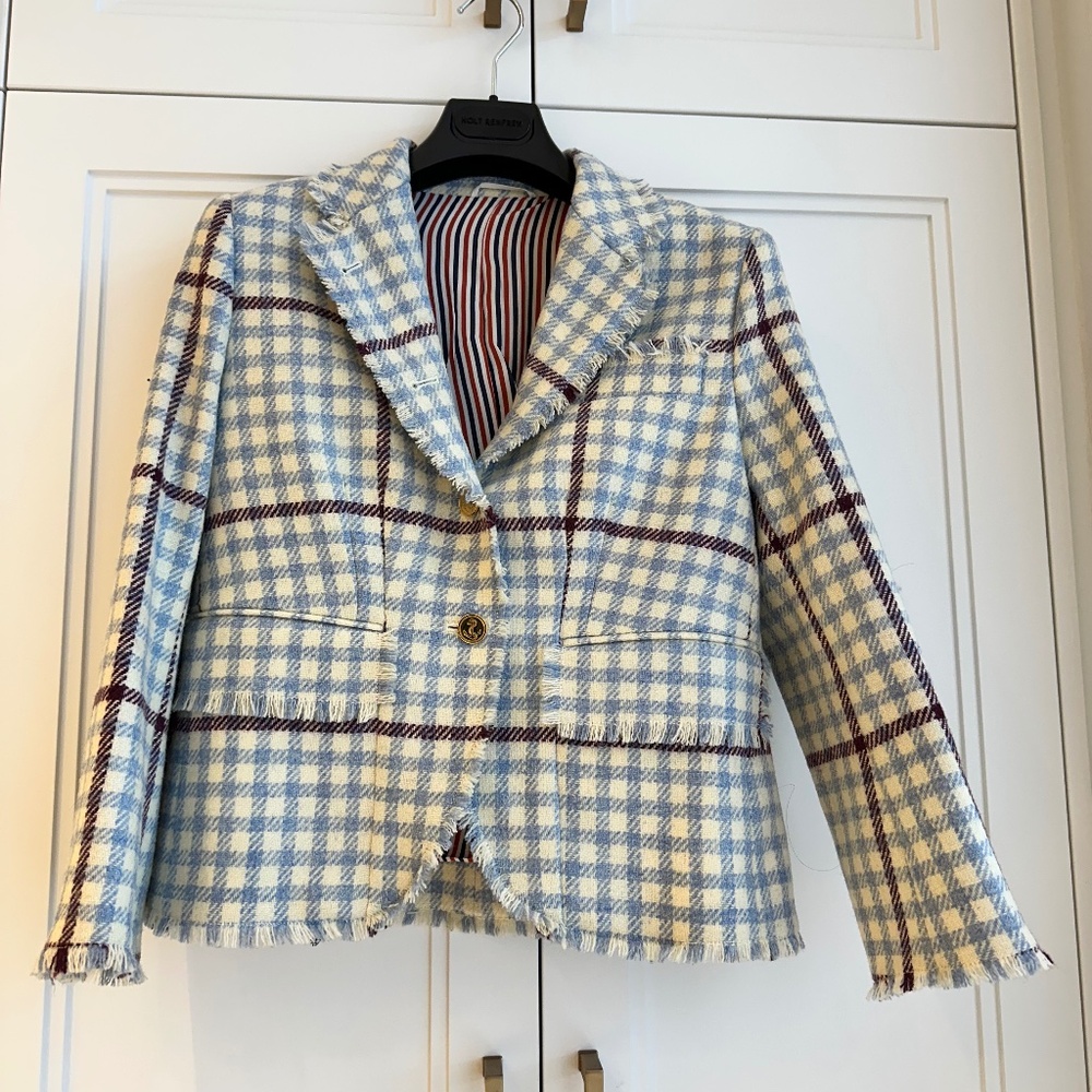 Thom Browne Wool Checkered blazer size 42